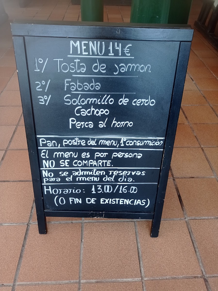 Menu Sidrería Restaurante Casa Cortina-1